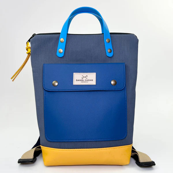 Mochila Mini Slim Solapa azul