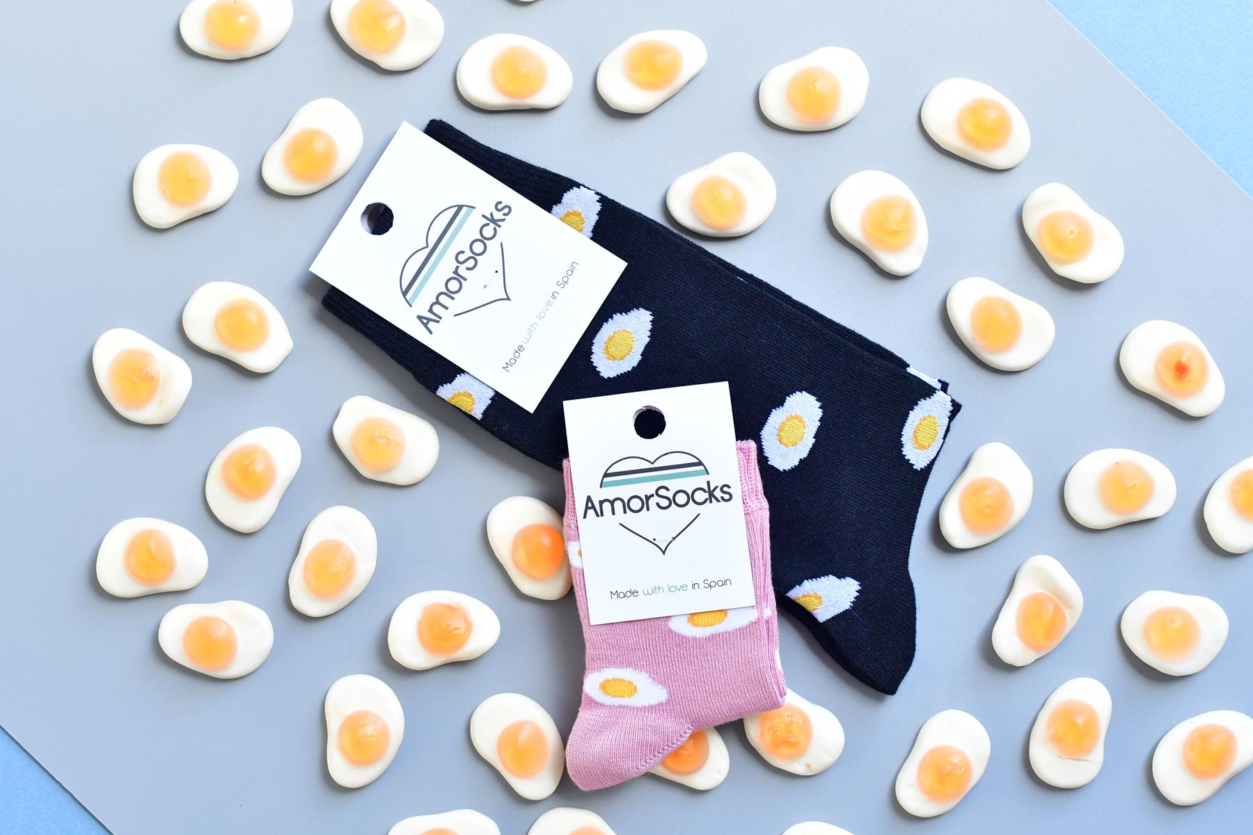 Calcetines Huevos Black