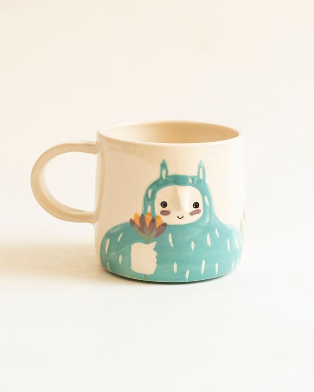 Taza Sr.Bosque verde