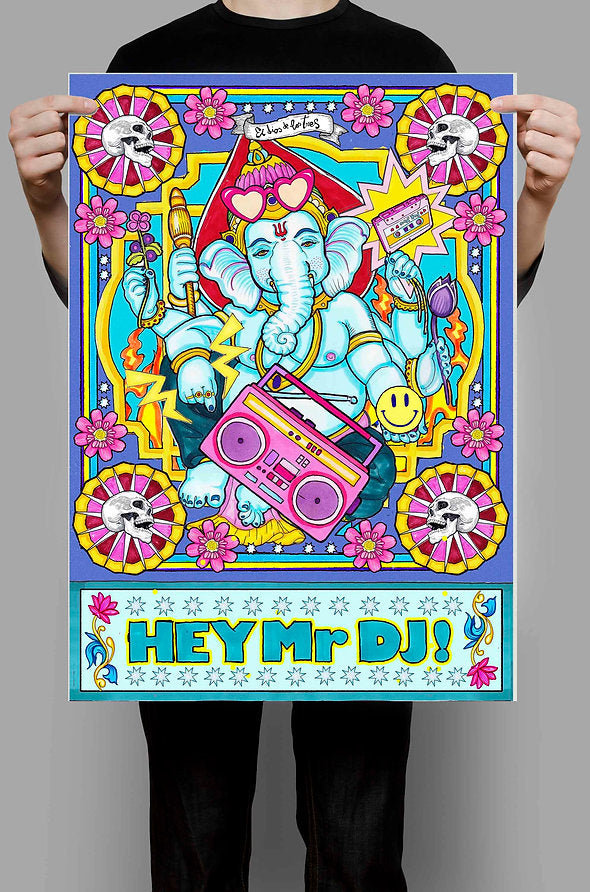 Lámina Hey Mr Dj!