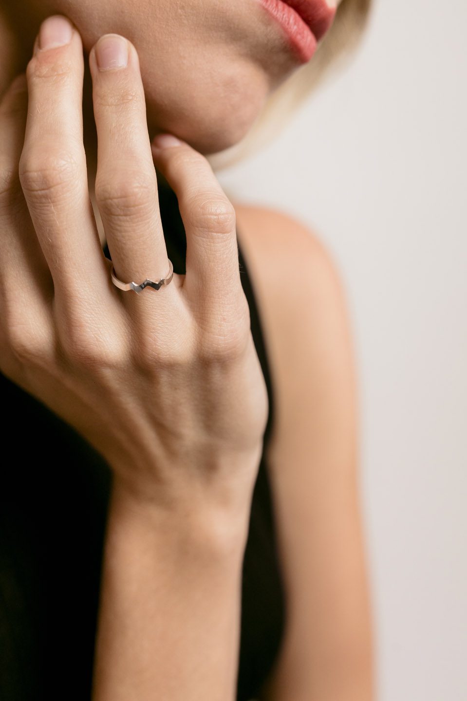 Anillo Fino rayo EPD plata925