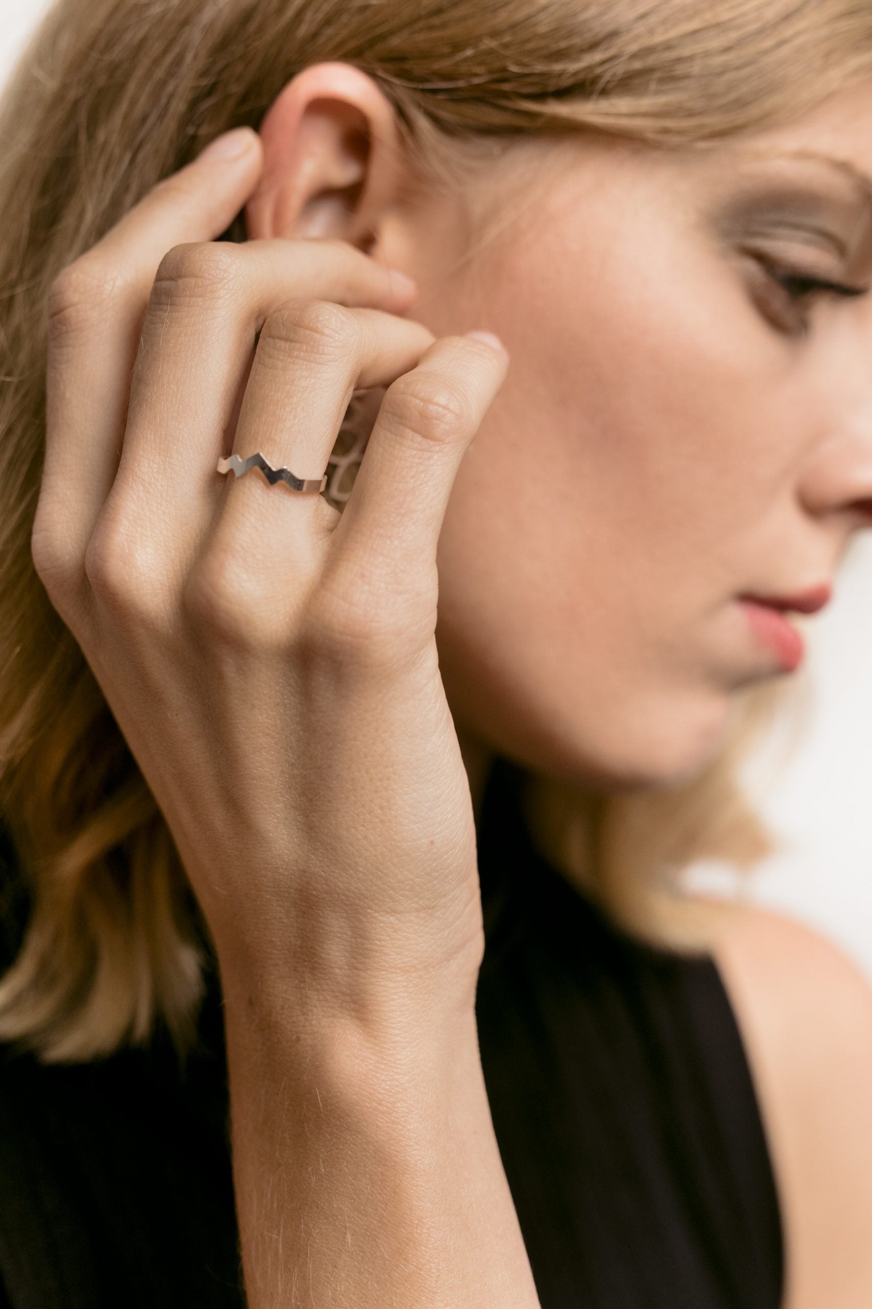 Anillo Fino rayo EPD plata925