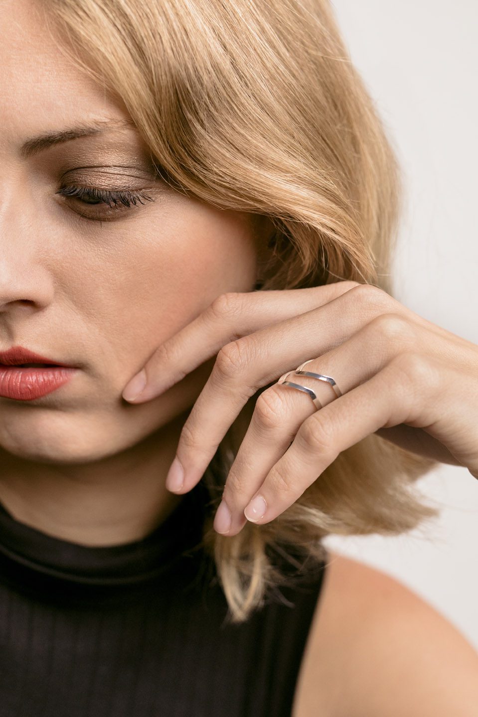 Anillo Dos flechas EPD plata925