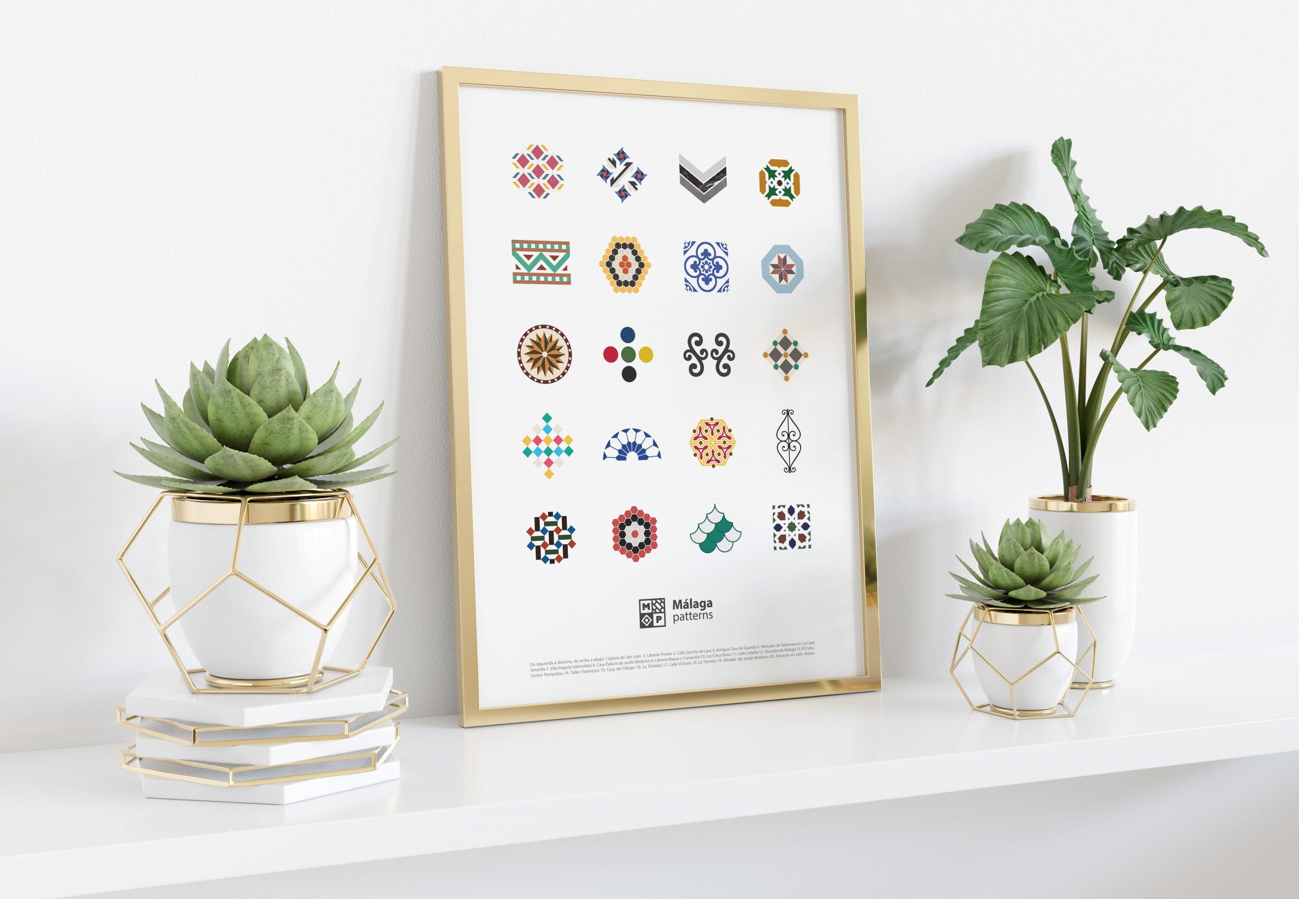 Málaga Patterns A3