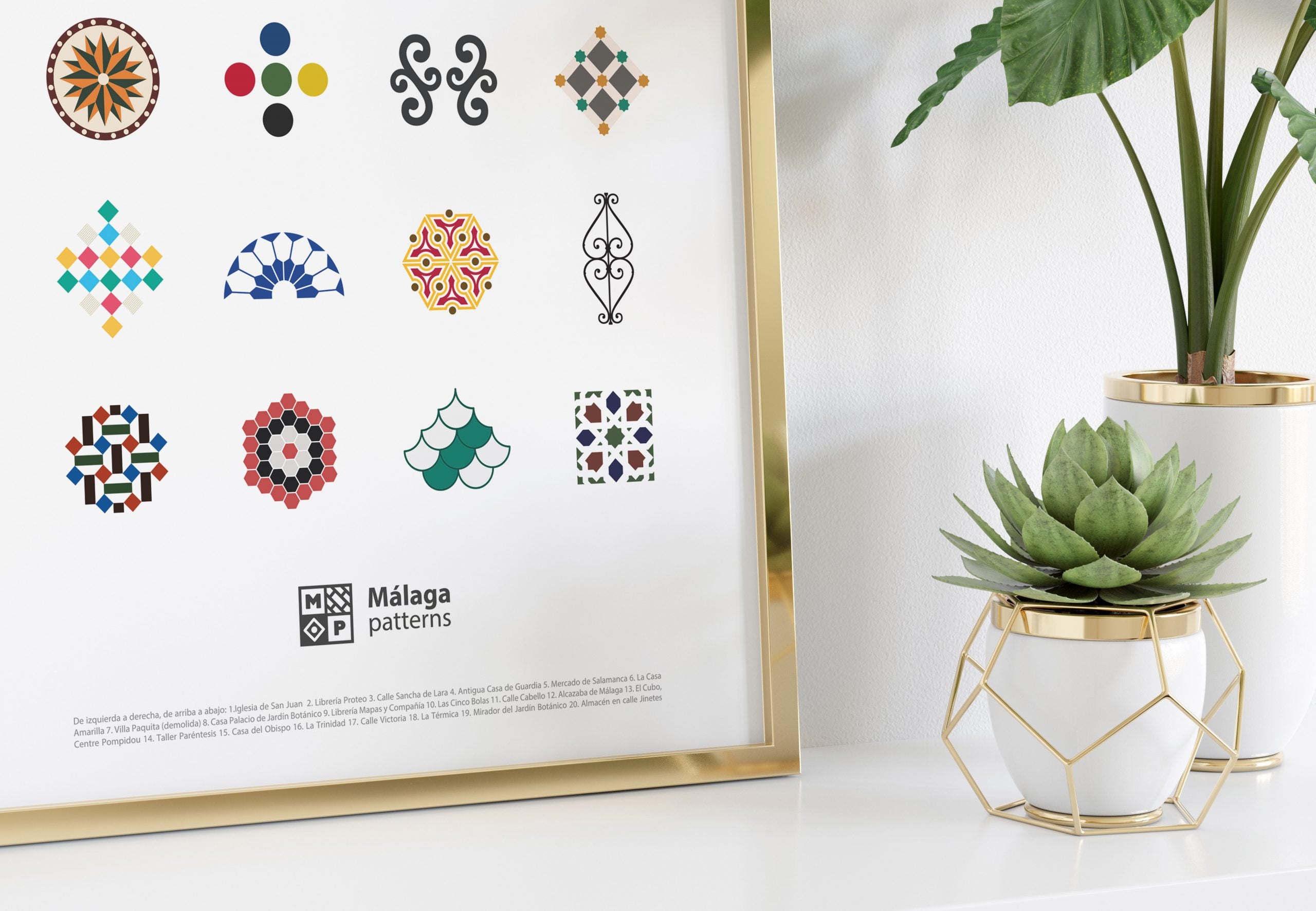 Málaga Patterns A3