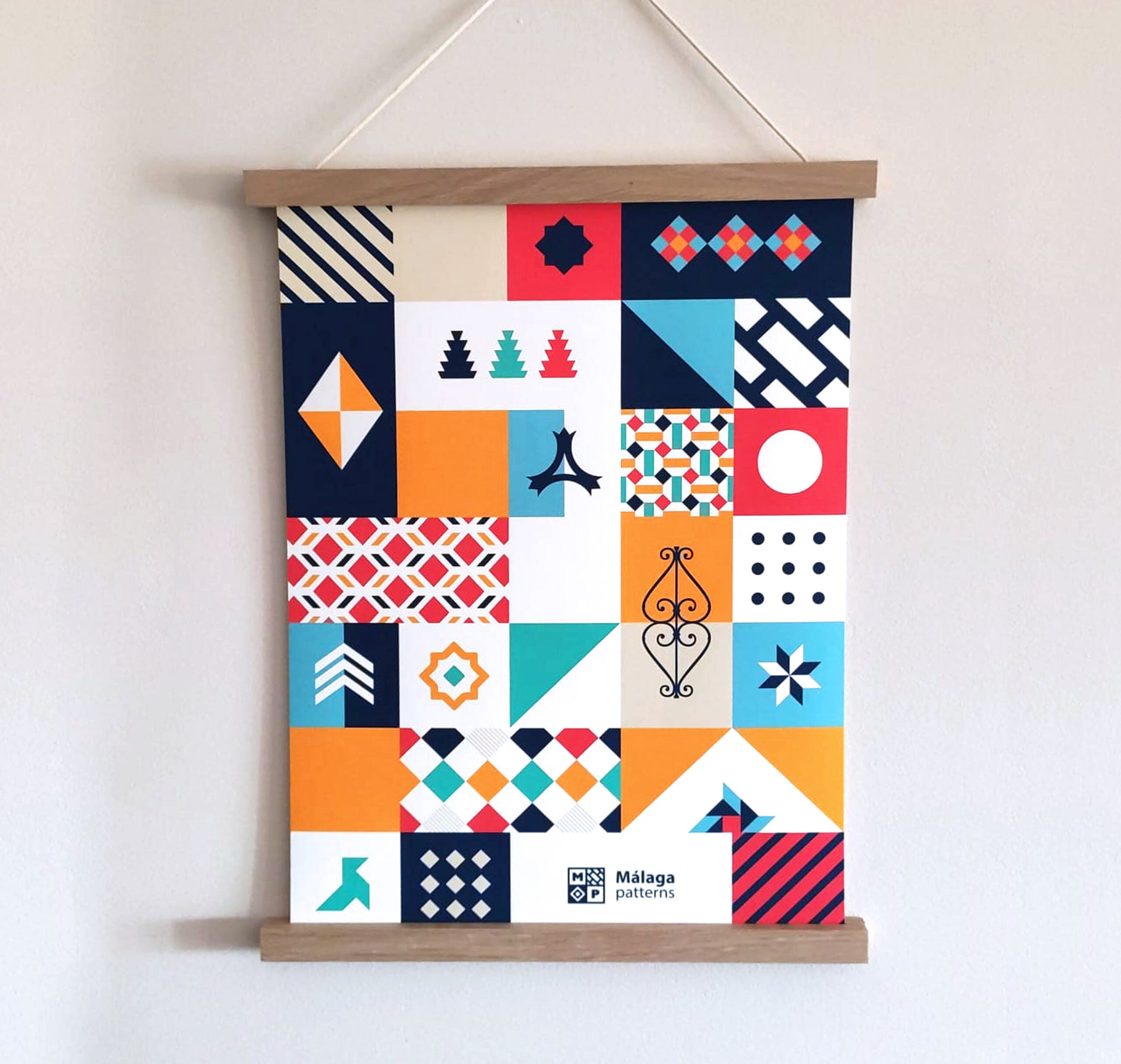 Málaga Patterns Colorful