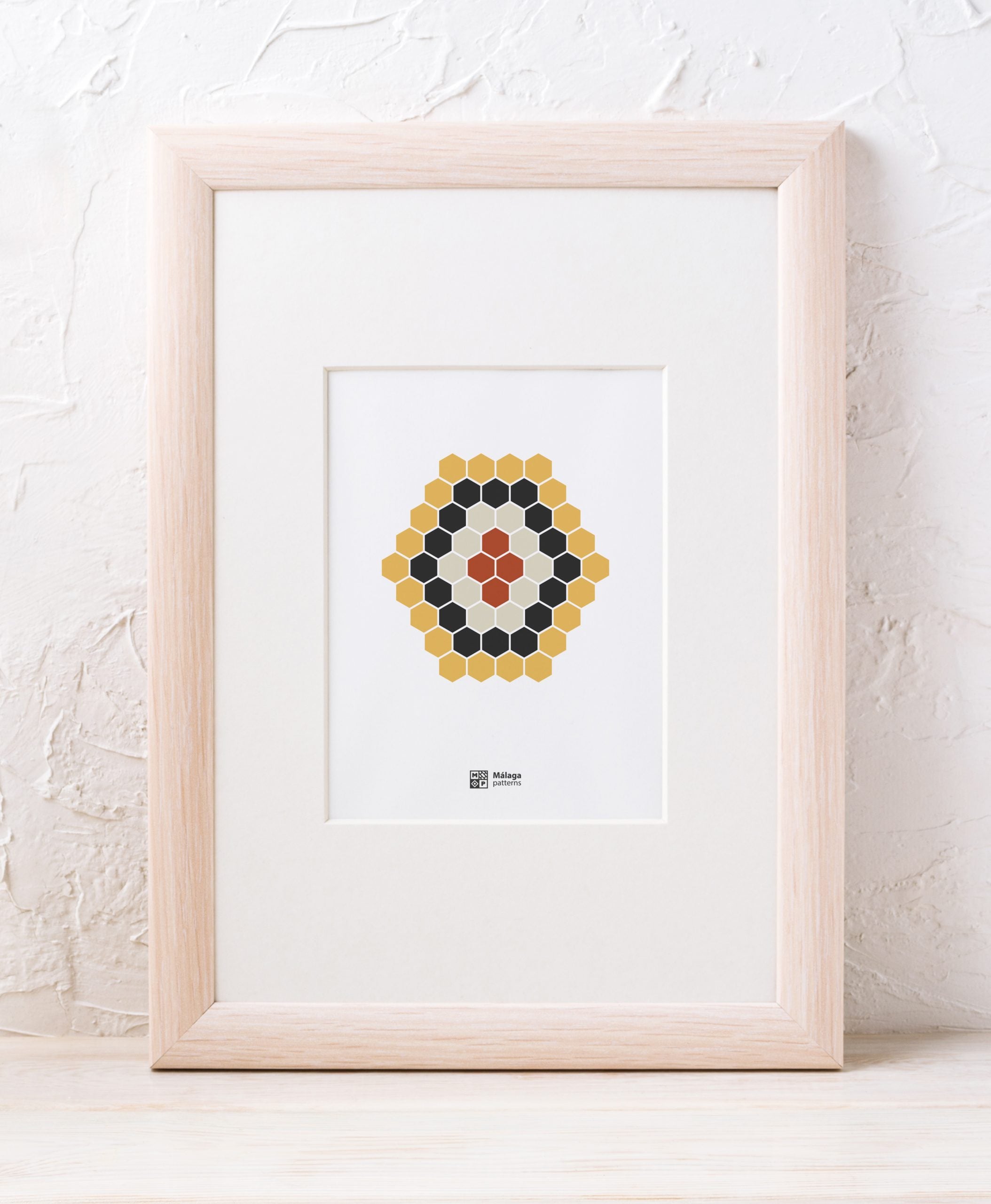 Málaga patterns. La casa amarilla.