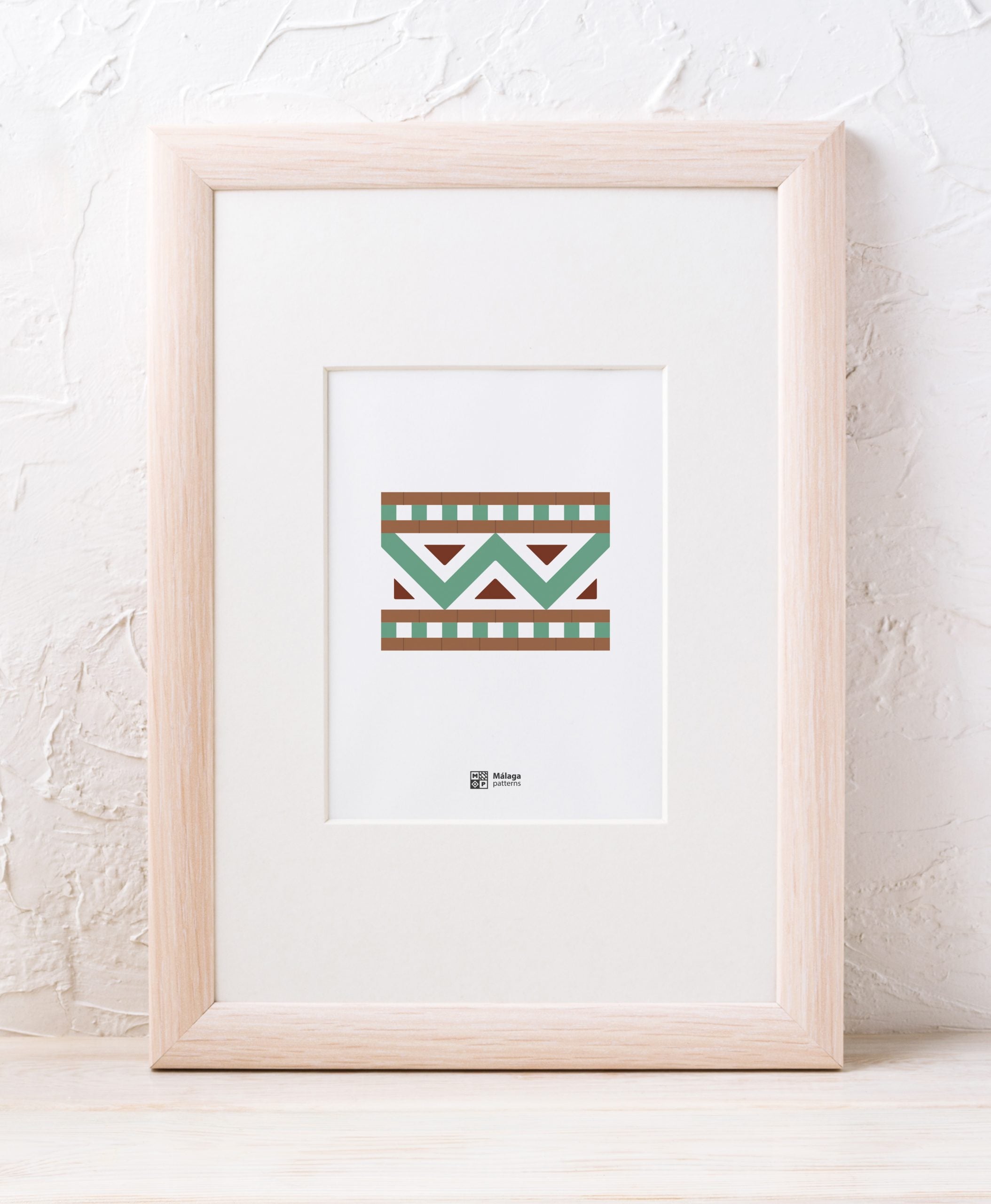 Málaga patterns - Mercado de Salamanca