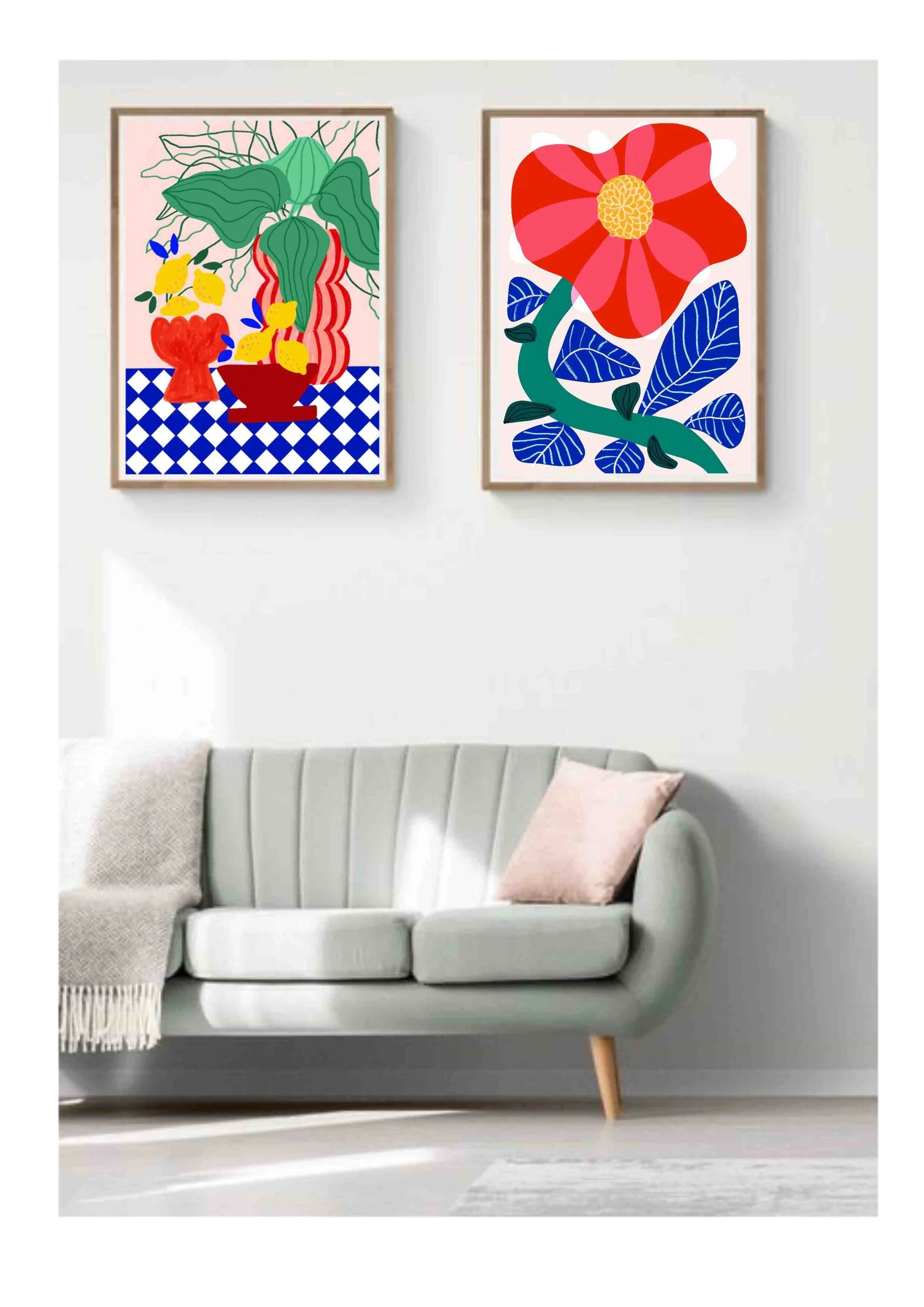 Tulips &amp; Coffee Print