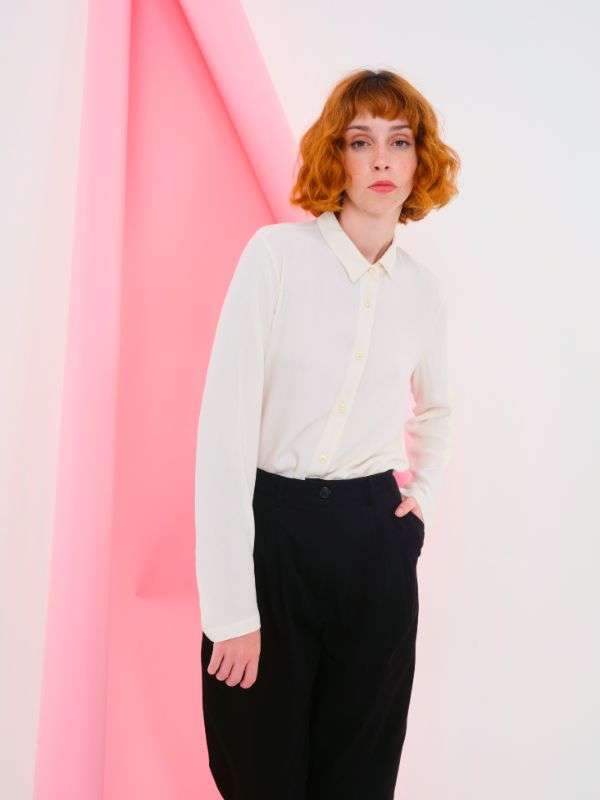 Camisa Blanca Manga larga