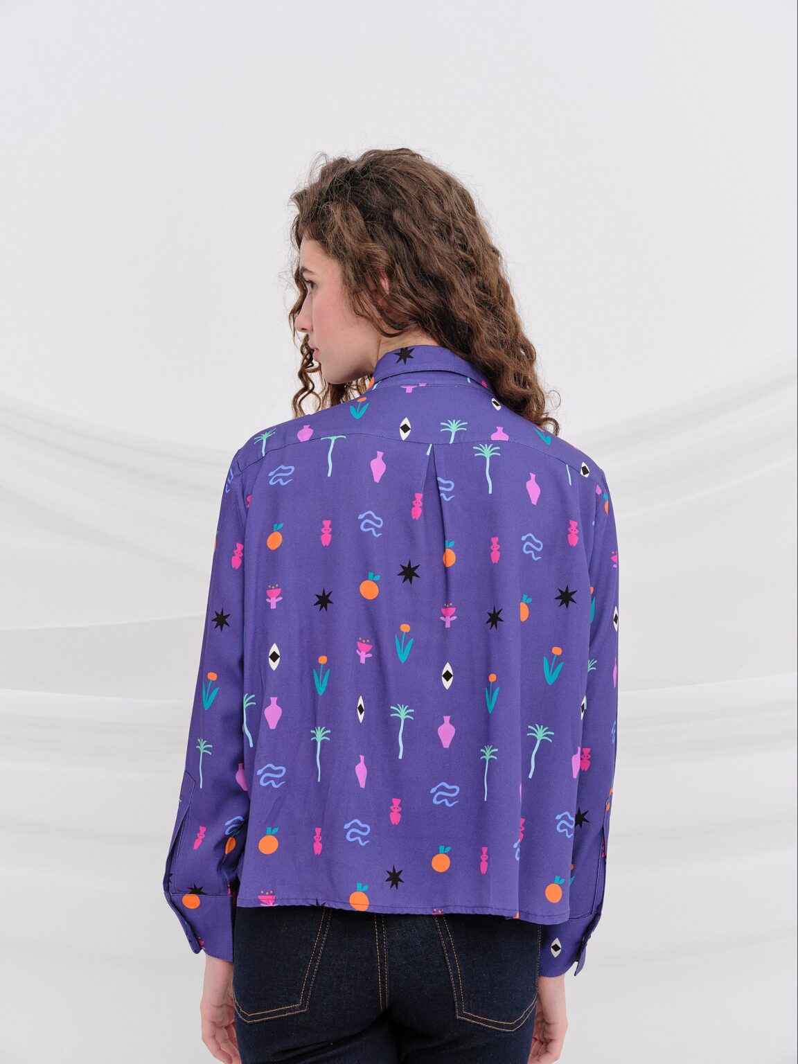 Camisa KUBRICK Morado
