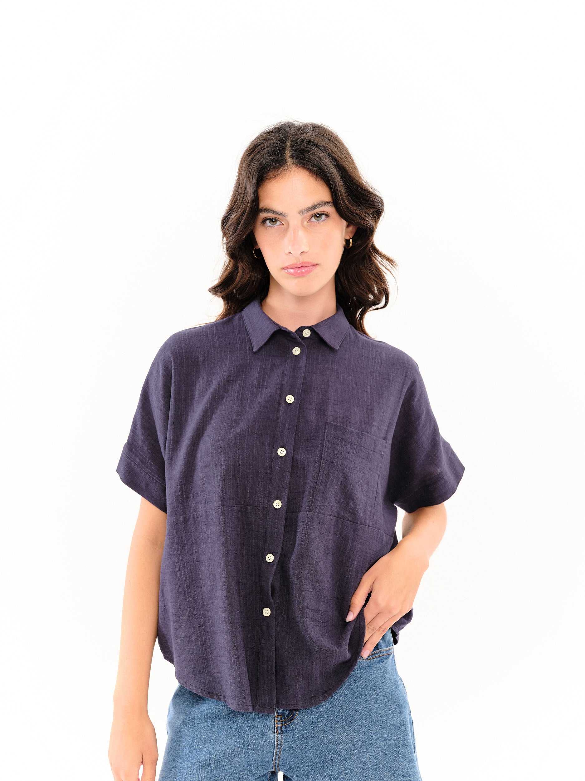 Camisa Sandal Azul marino