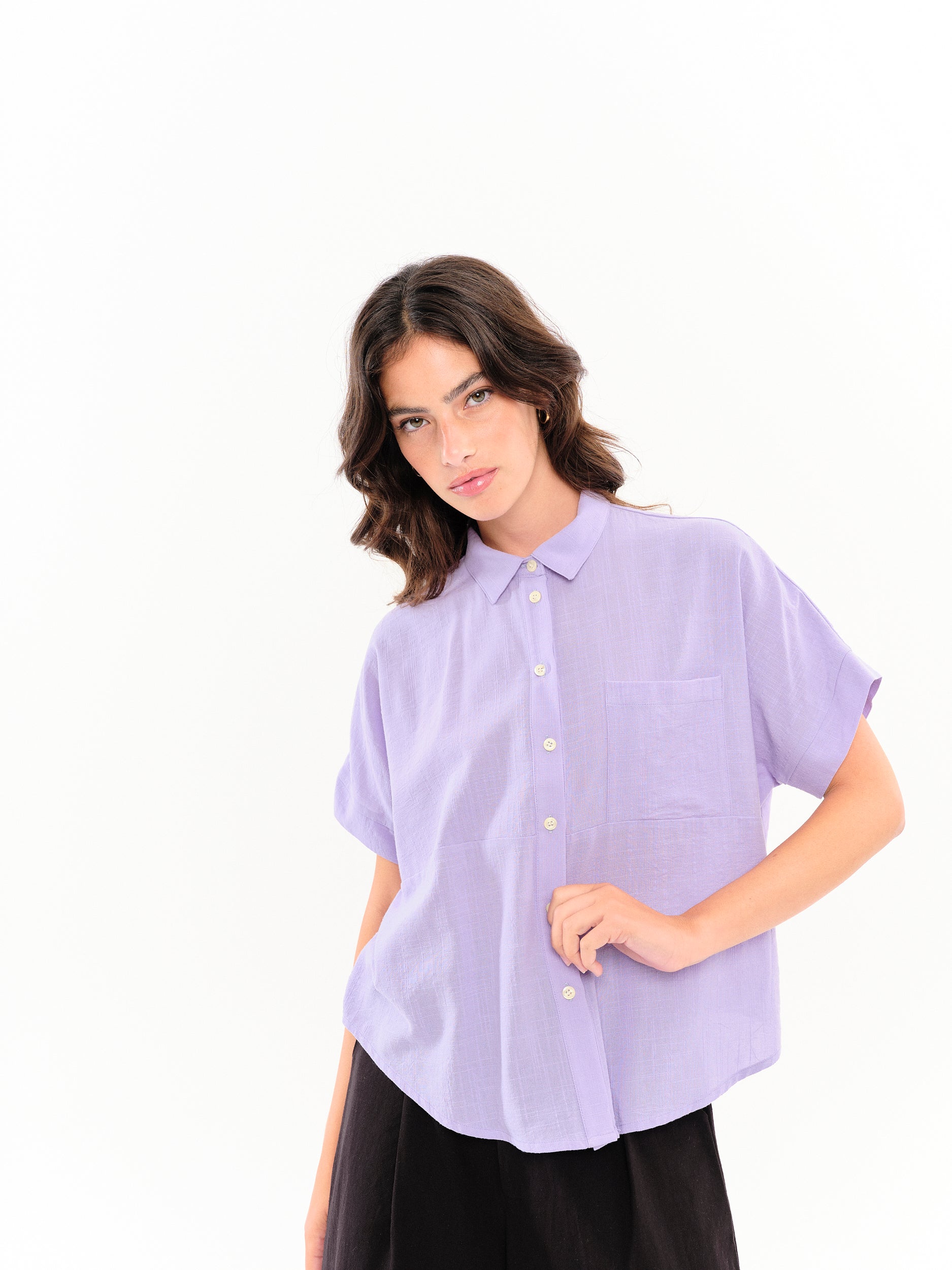 Camisa Sandal Lila