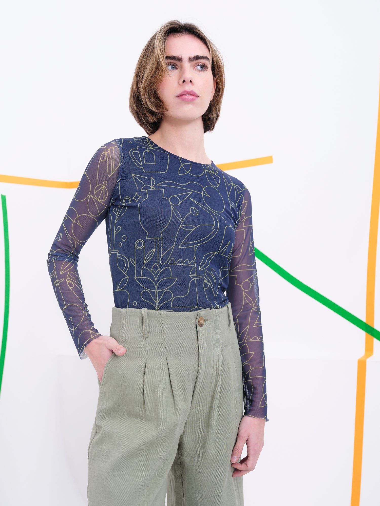 Camiseta Eastwood azul