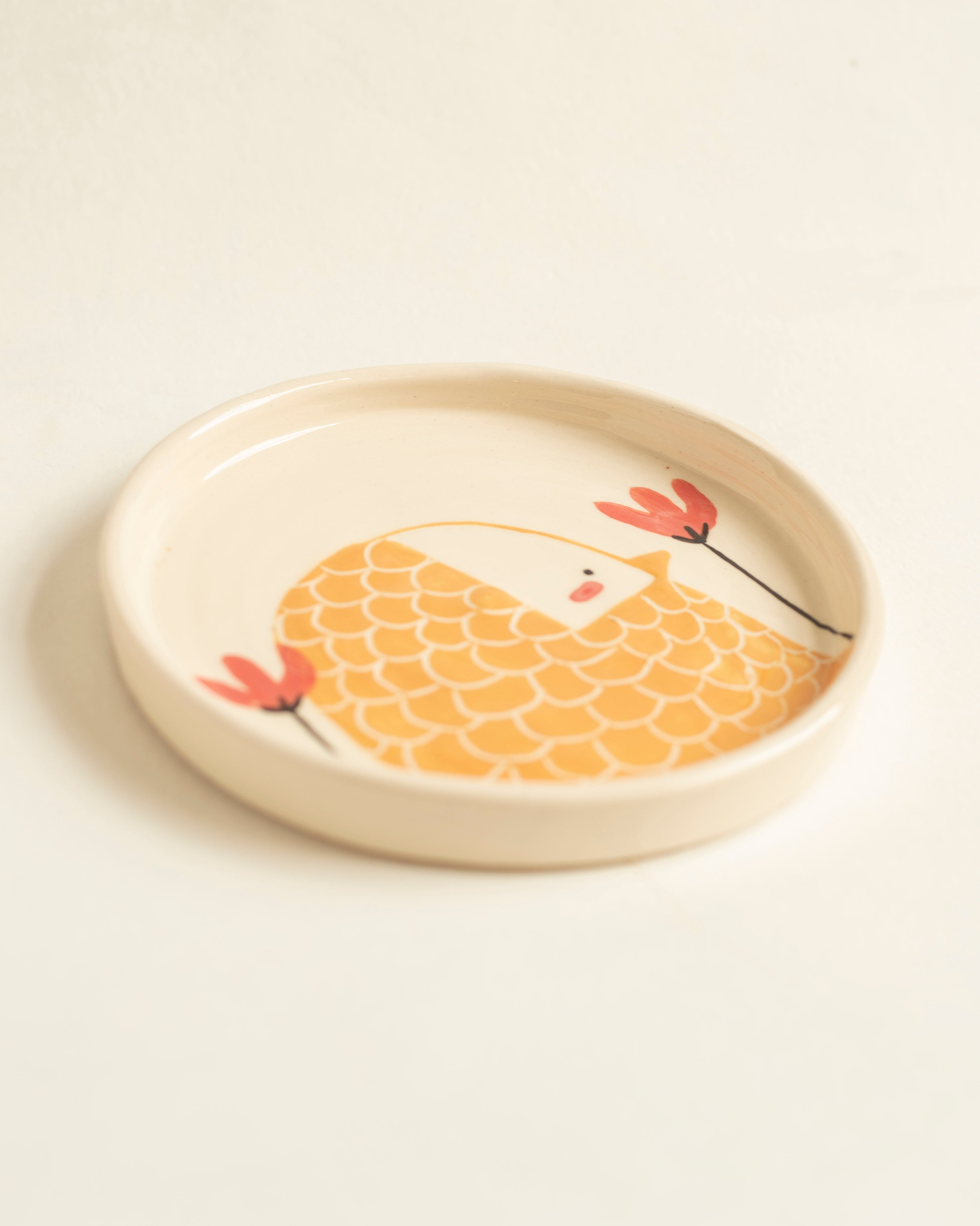 Plato Pajaro amarillo