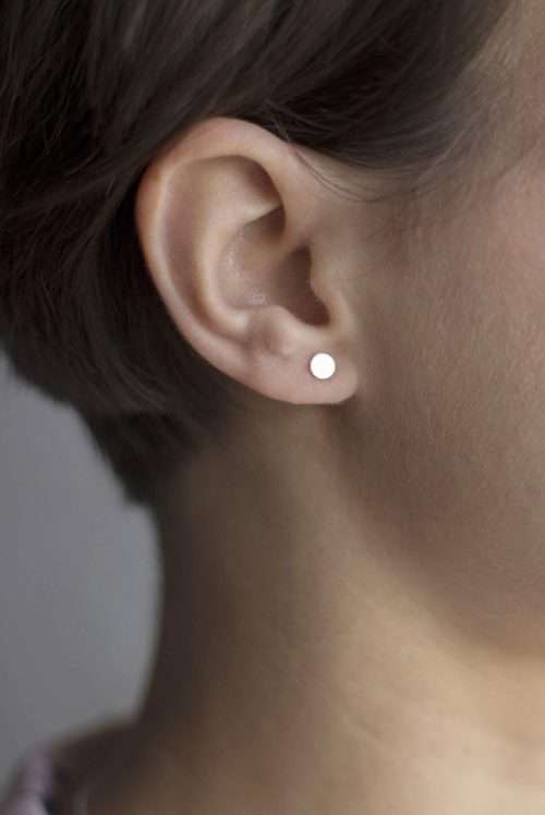 Pendientes Oro Mini Punto