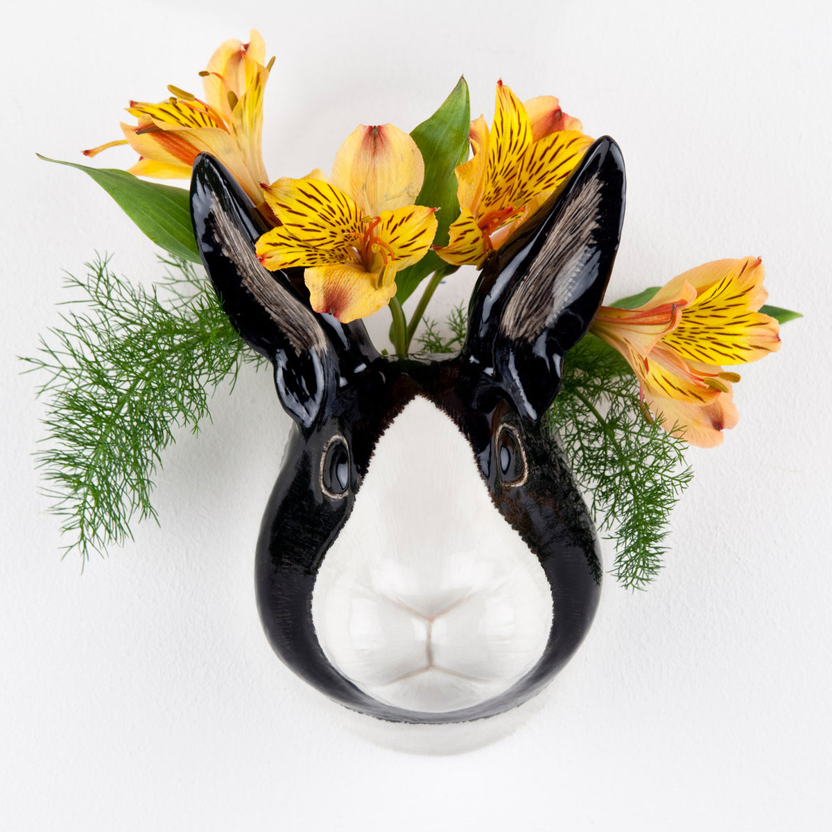 Raccoon vase