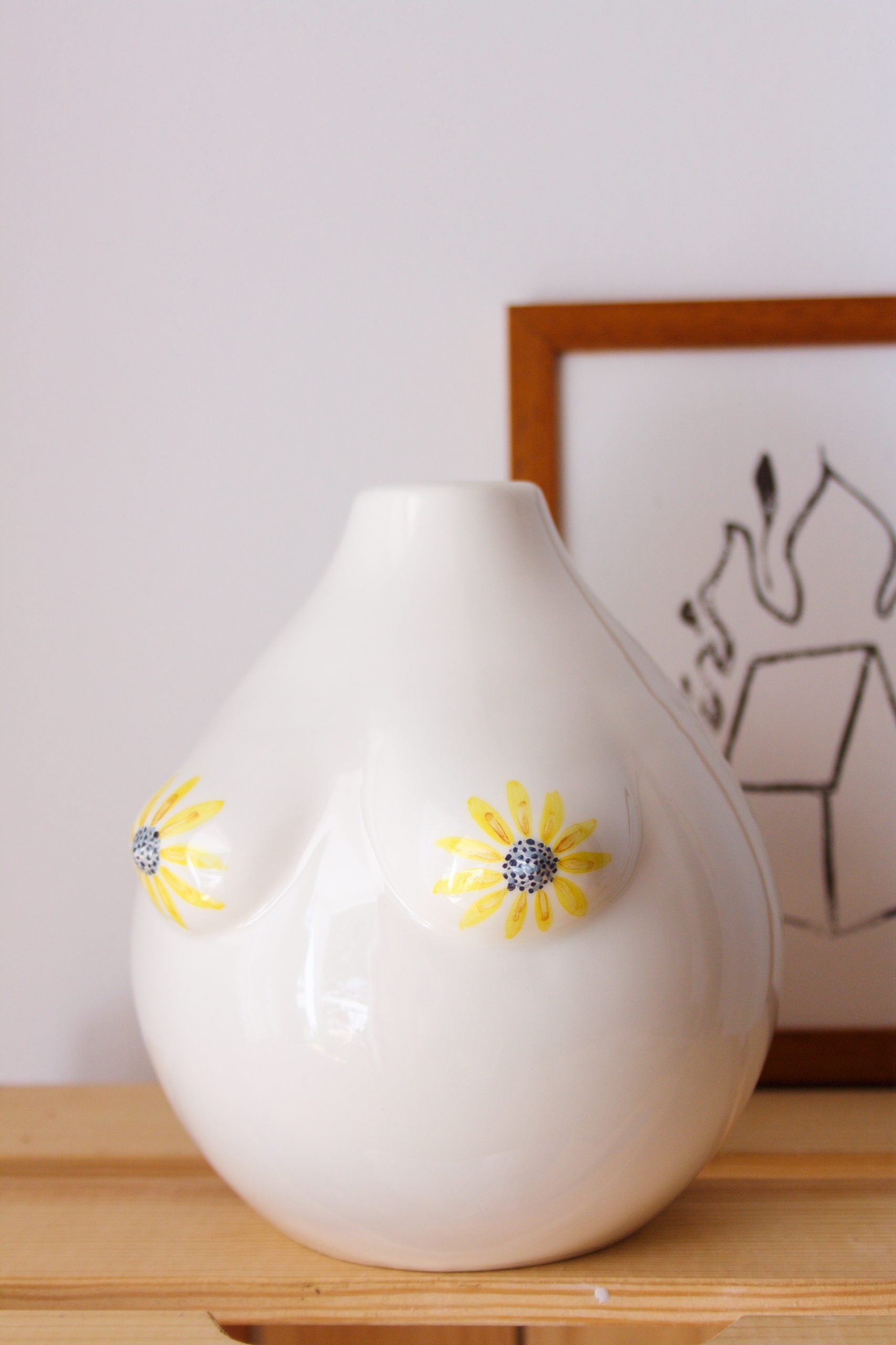 Bifloral vase