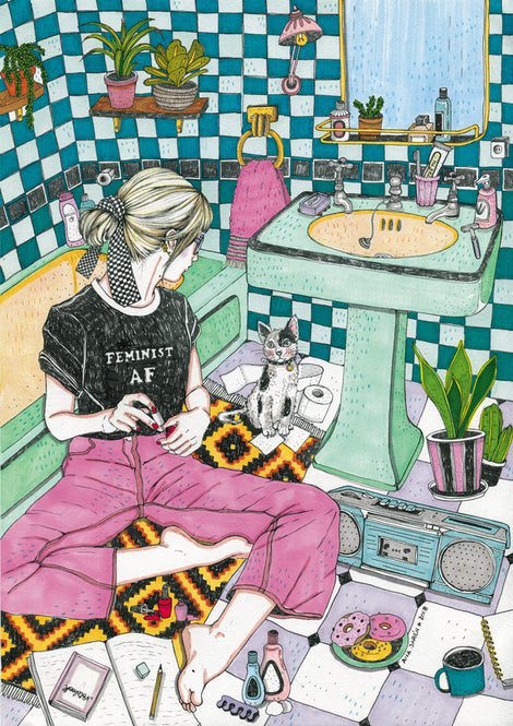Ilustración Feminist AF