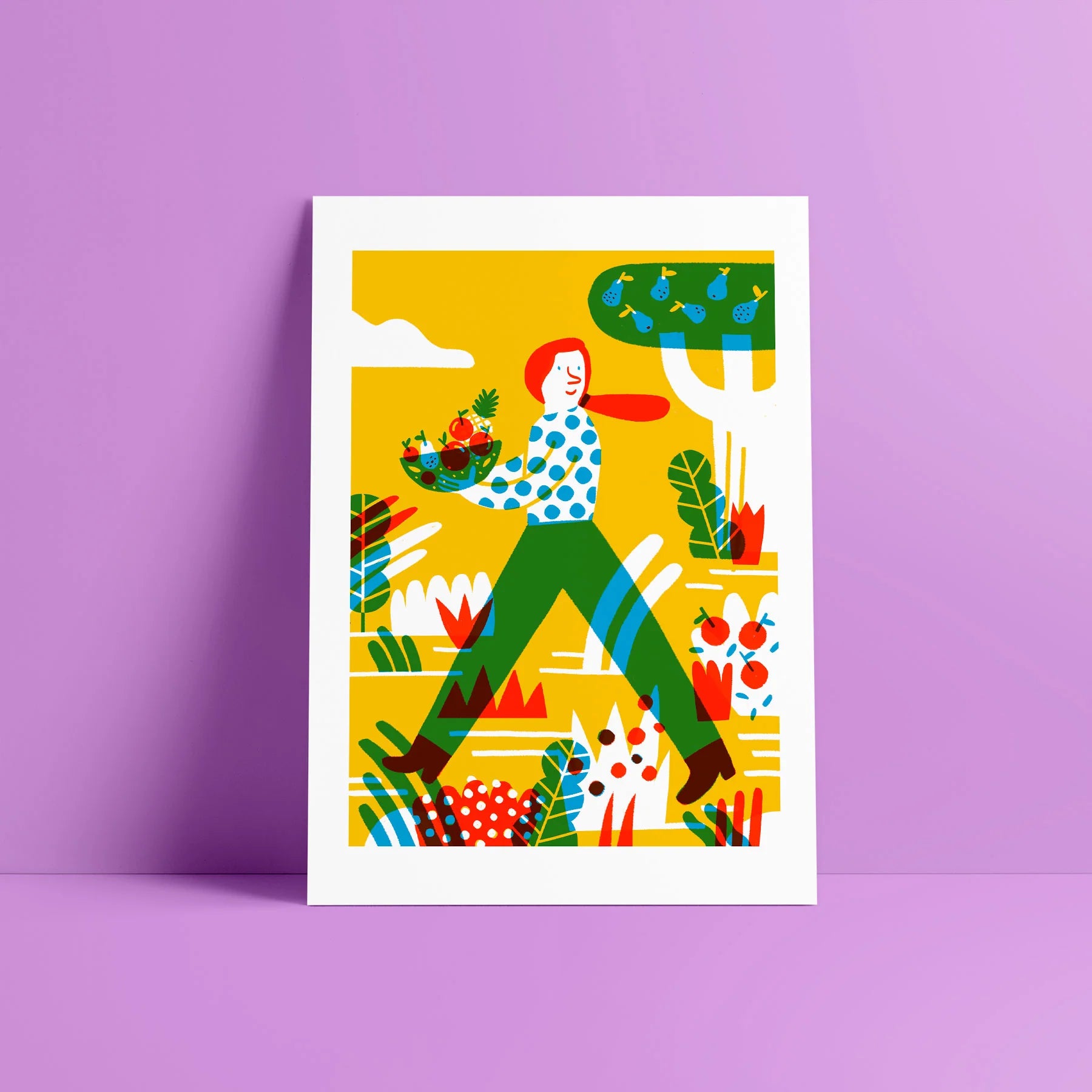 Lámina Fruta fresca