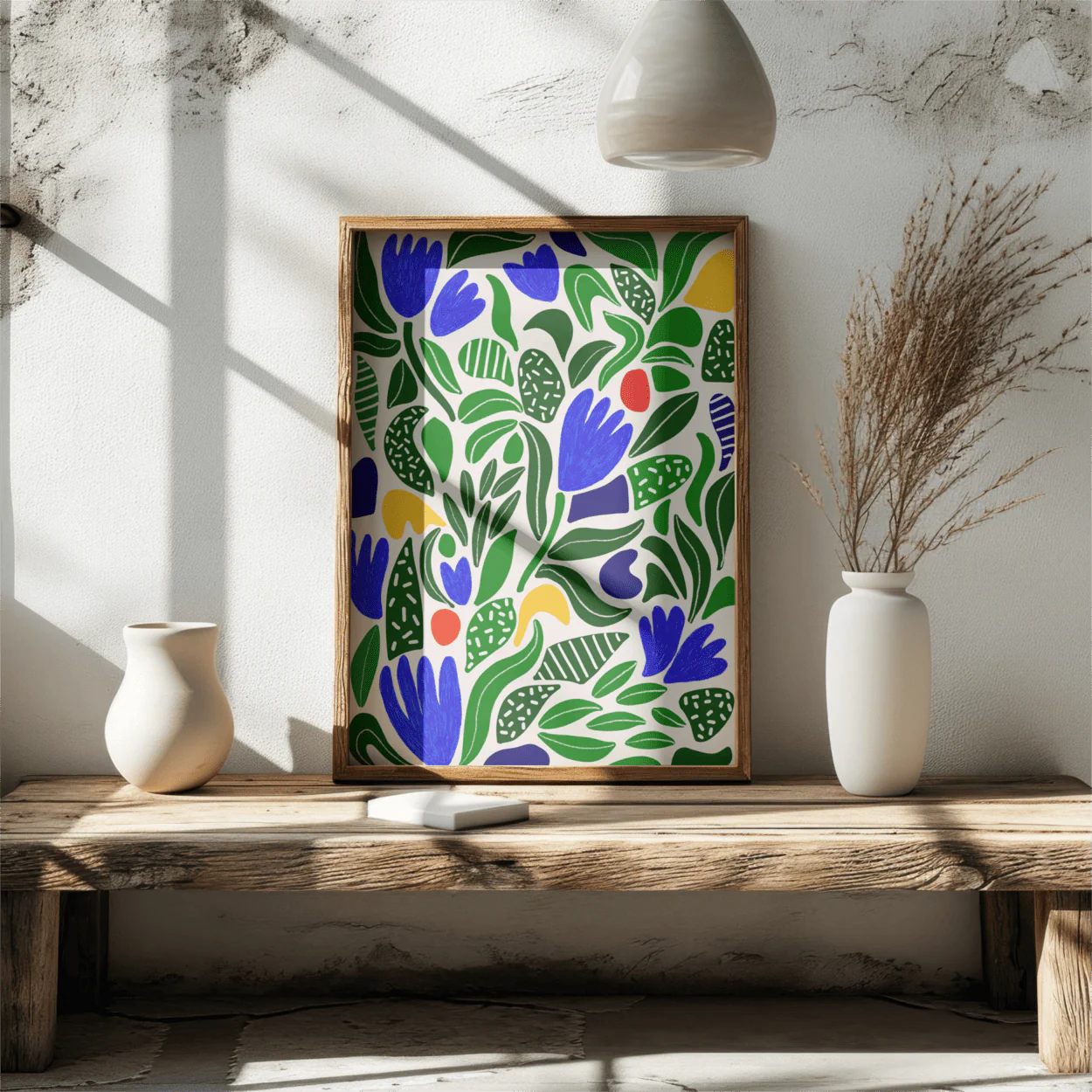 Tulips &amp; Coffee Print