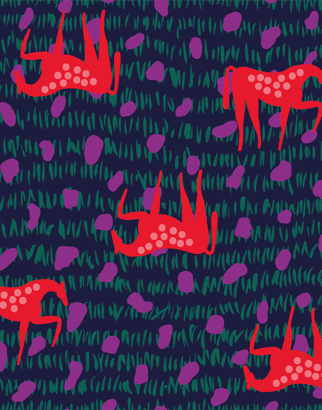 Vestido Donna print Carrousel