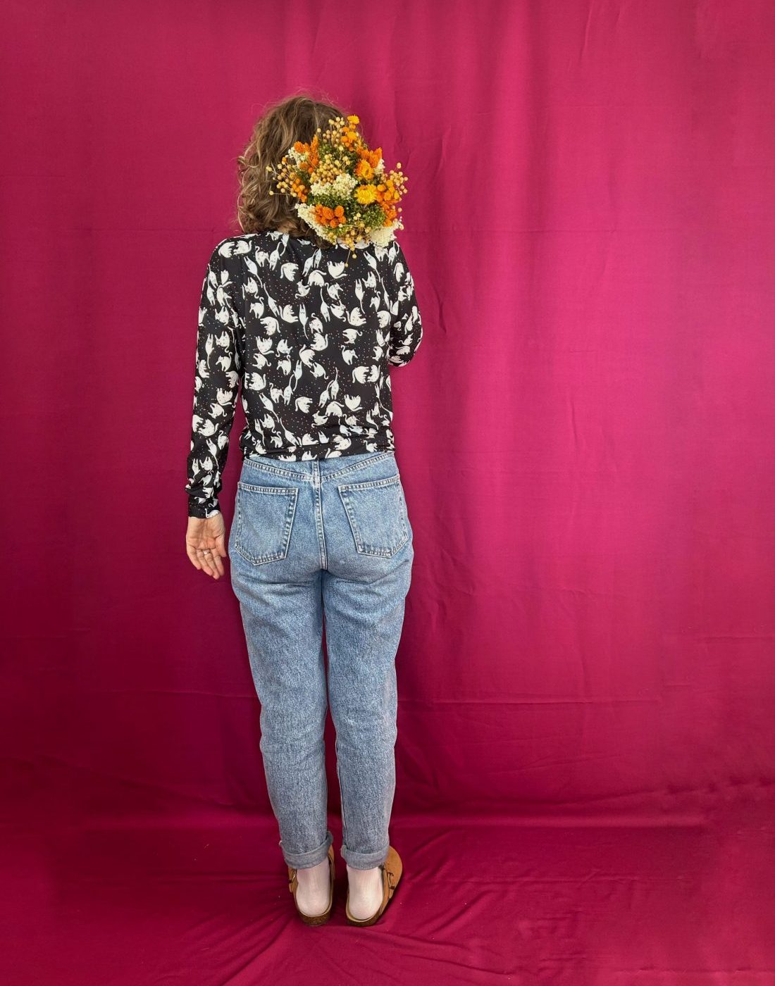 Camiseta Emily print Gativerso