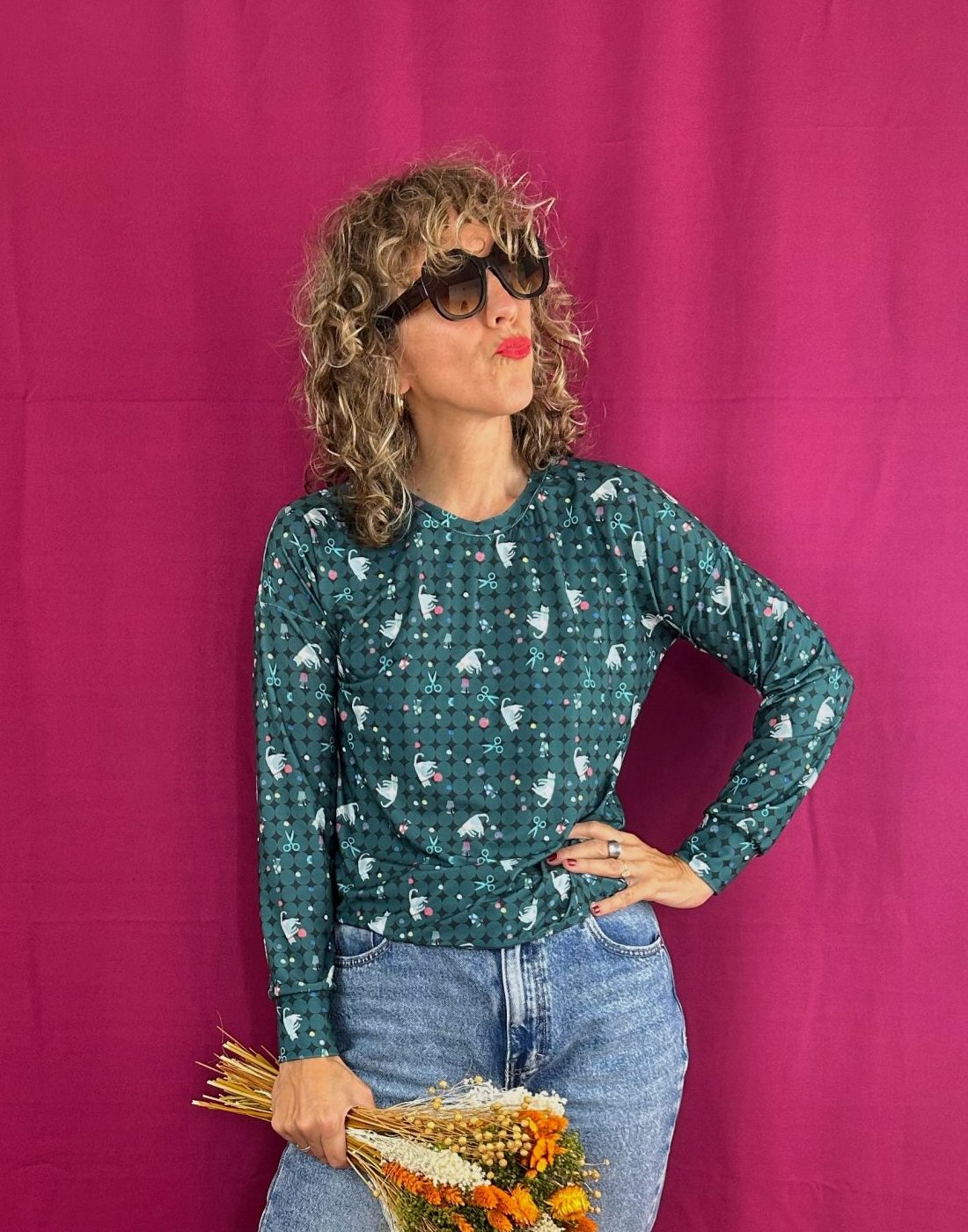 Emily print Gativerse t-shirt