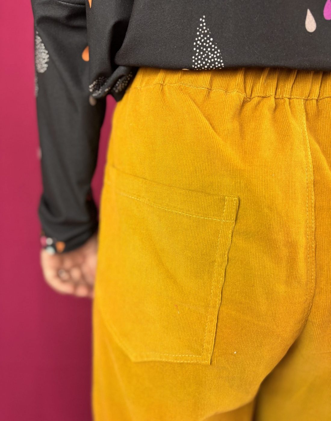 Pantalón Aretha Mostaza