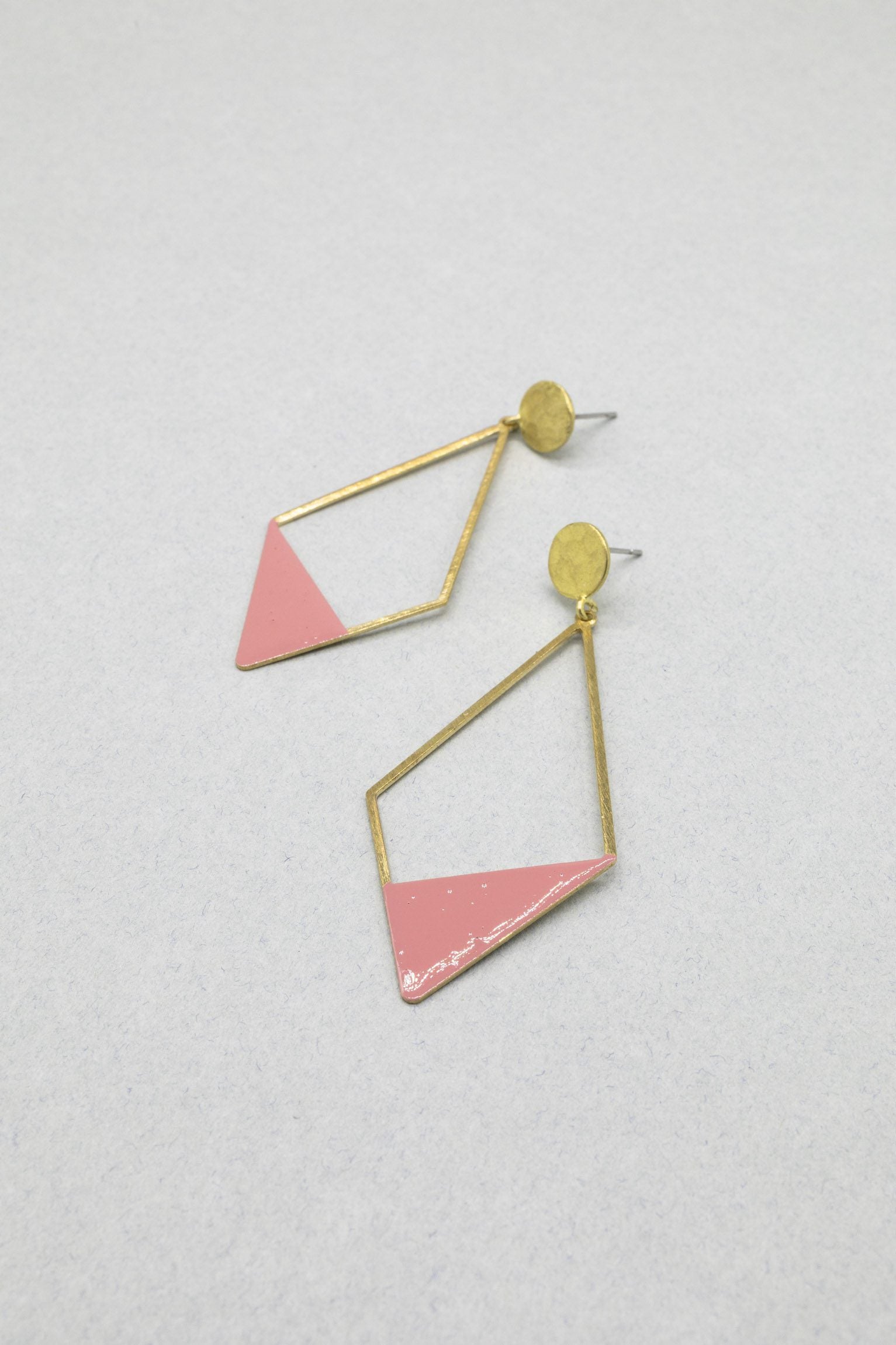 Pendientes EPD COLOR. ROMBO LARGO.