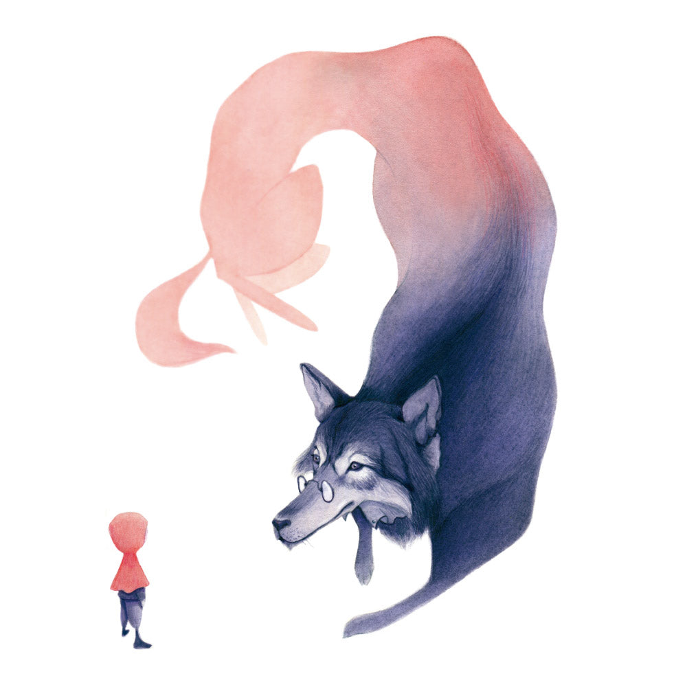 Lámina Caperucita Roja