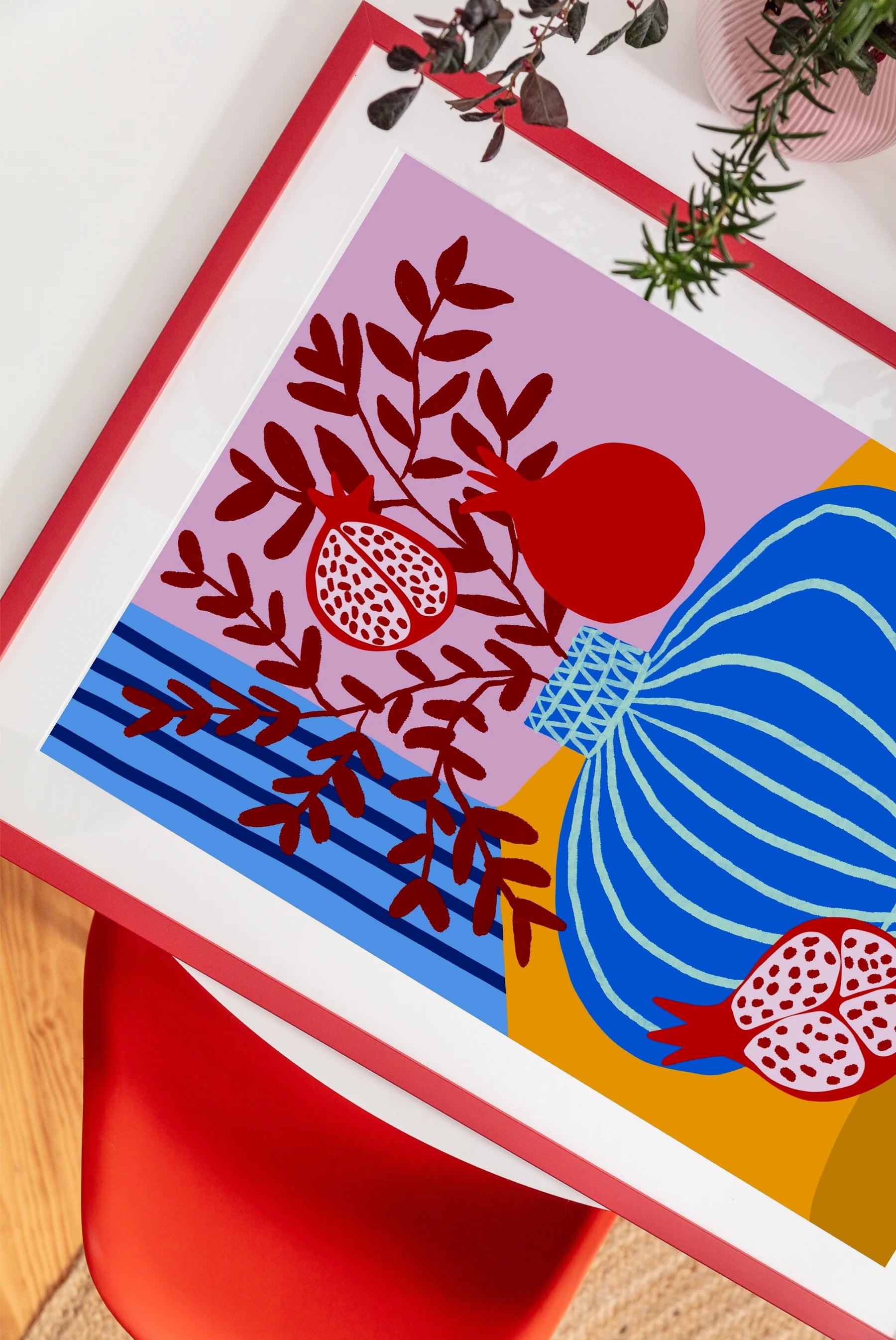 Tulips &amp; Coffee Print