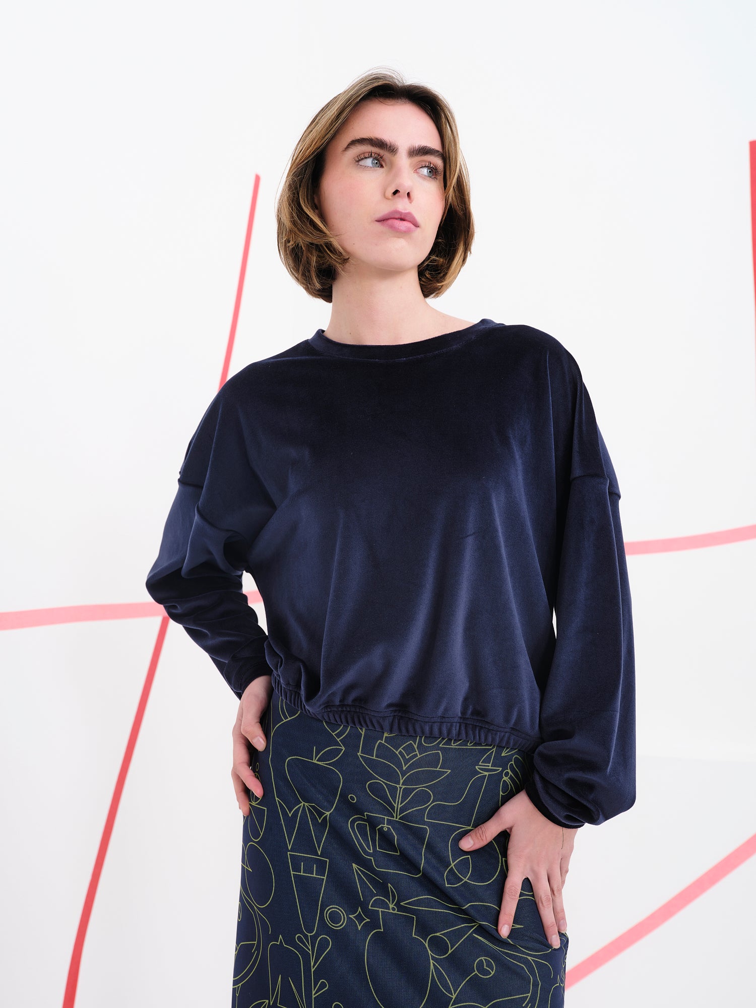 Jersey Sorrentino azul marino