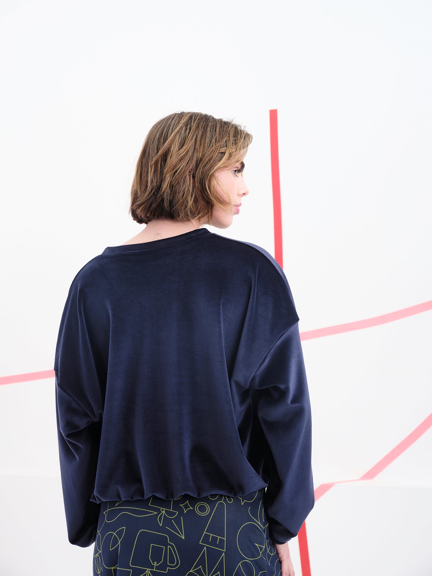 Jersey Sorrentino azul marino