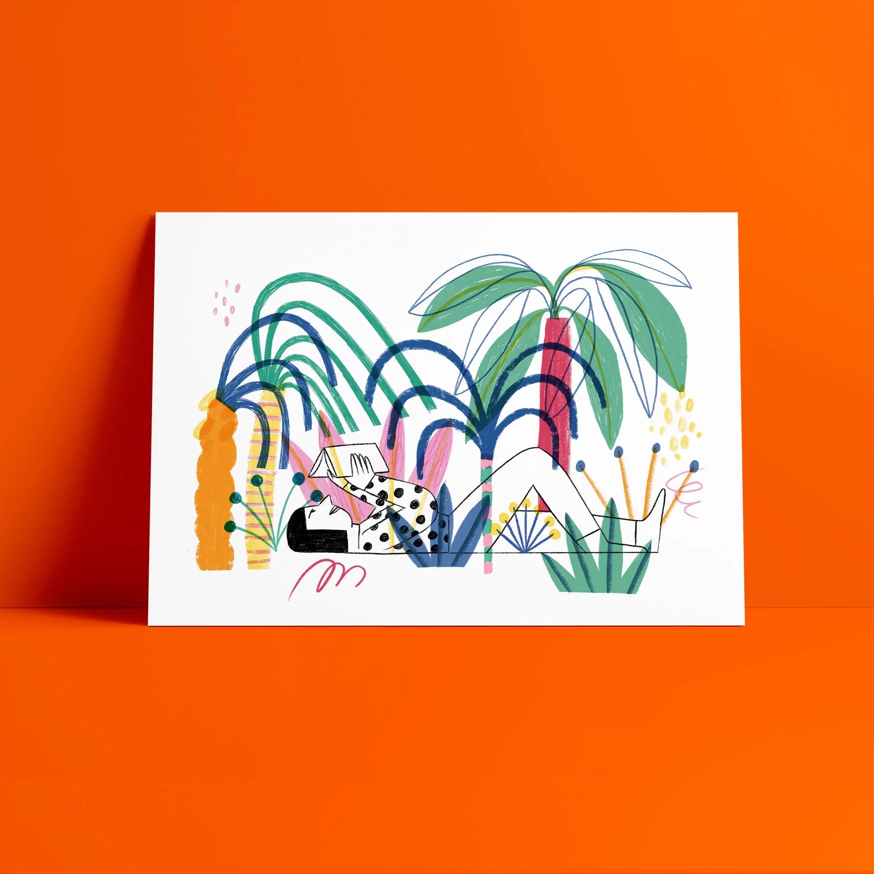 Lámina Leer no mata