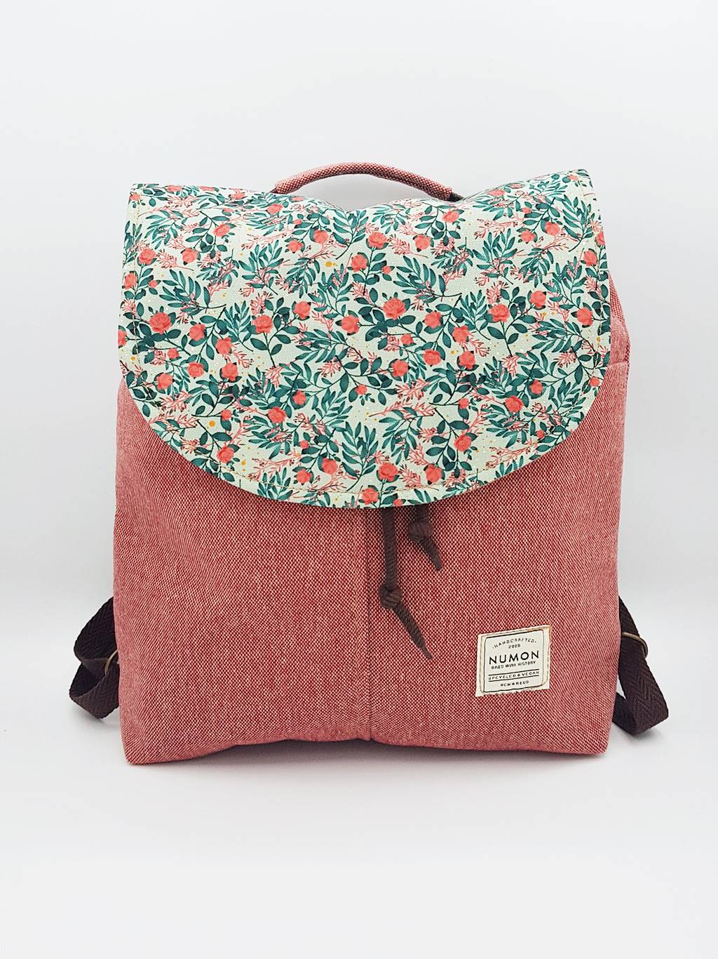 Mochila Saco Florecitas