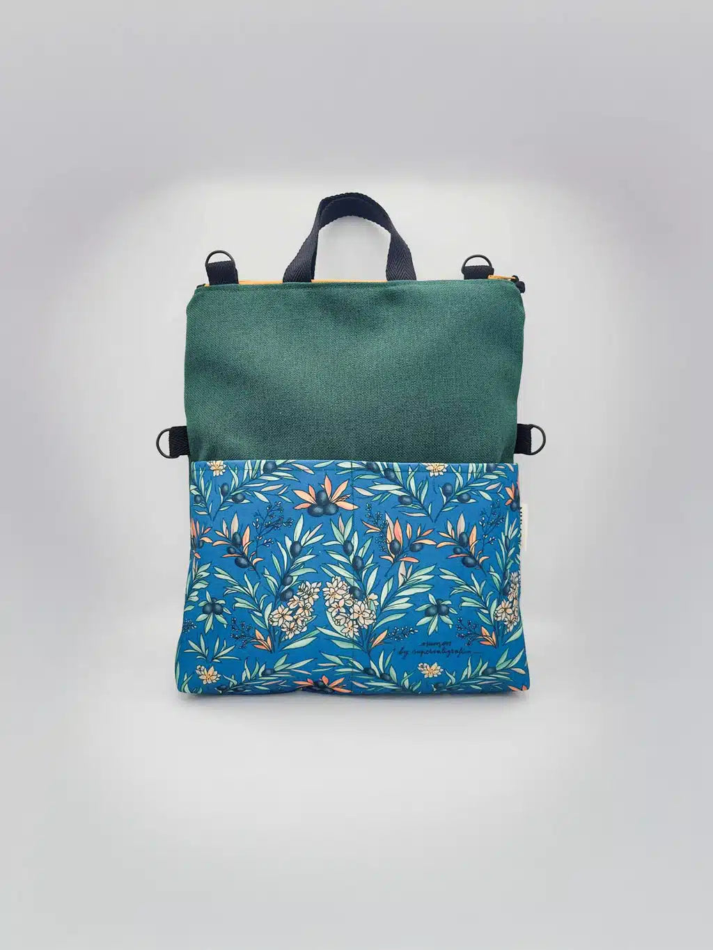 Bolso & mochila convertible Olivo
