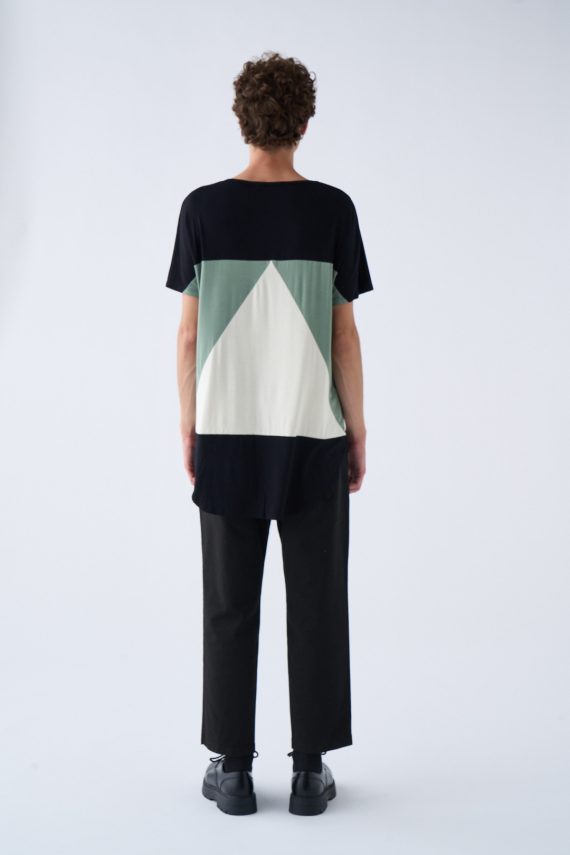 Camiseta Aequilaterus Negro verde