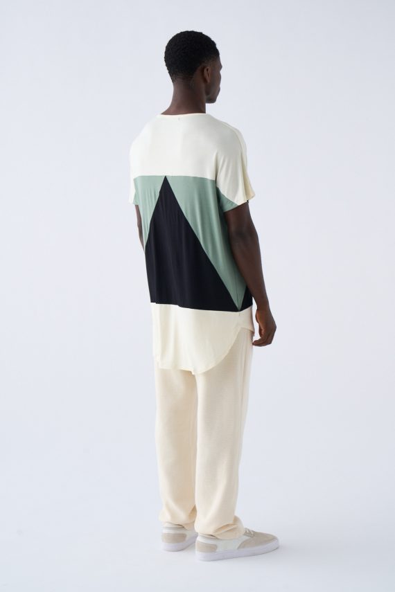 Camiseta Aequilaterus Blanco verde