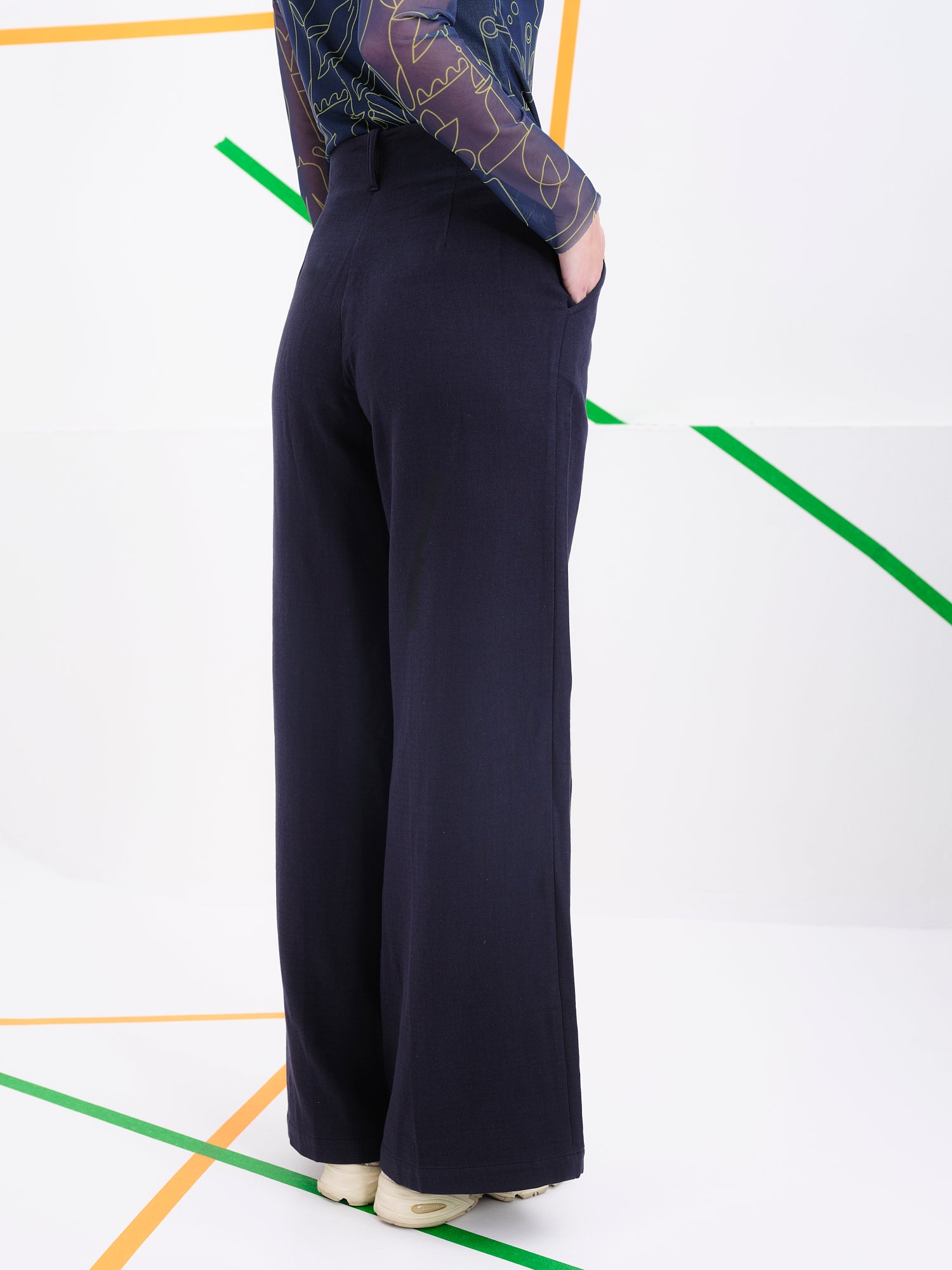 Pantalón Buñuel azul marino