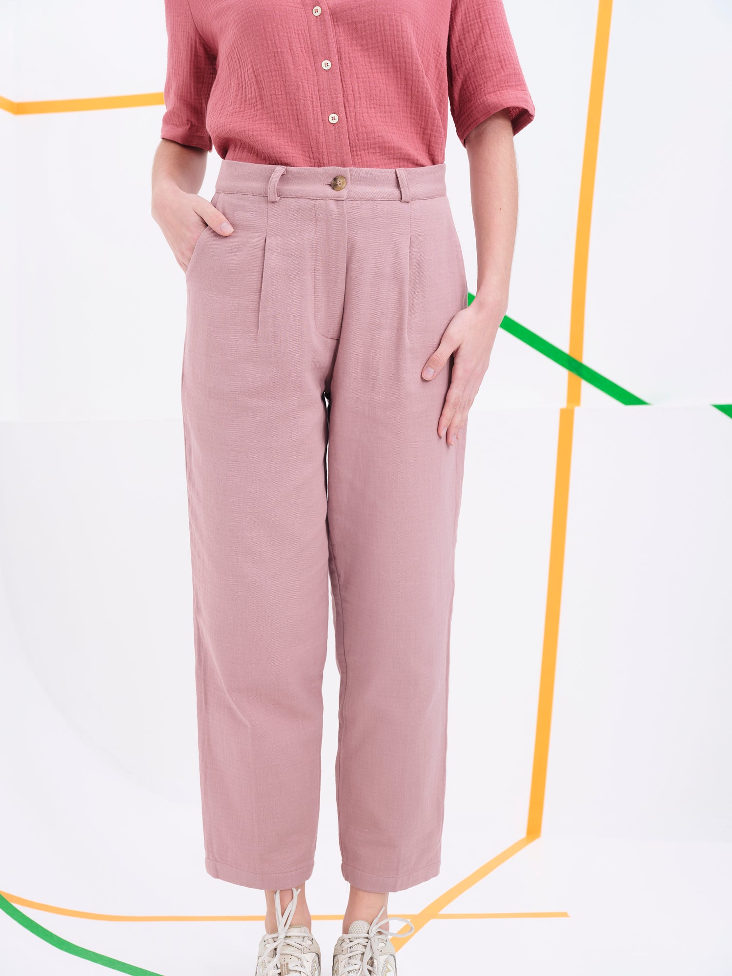 Pantalón Fellini rosa