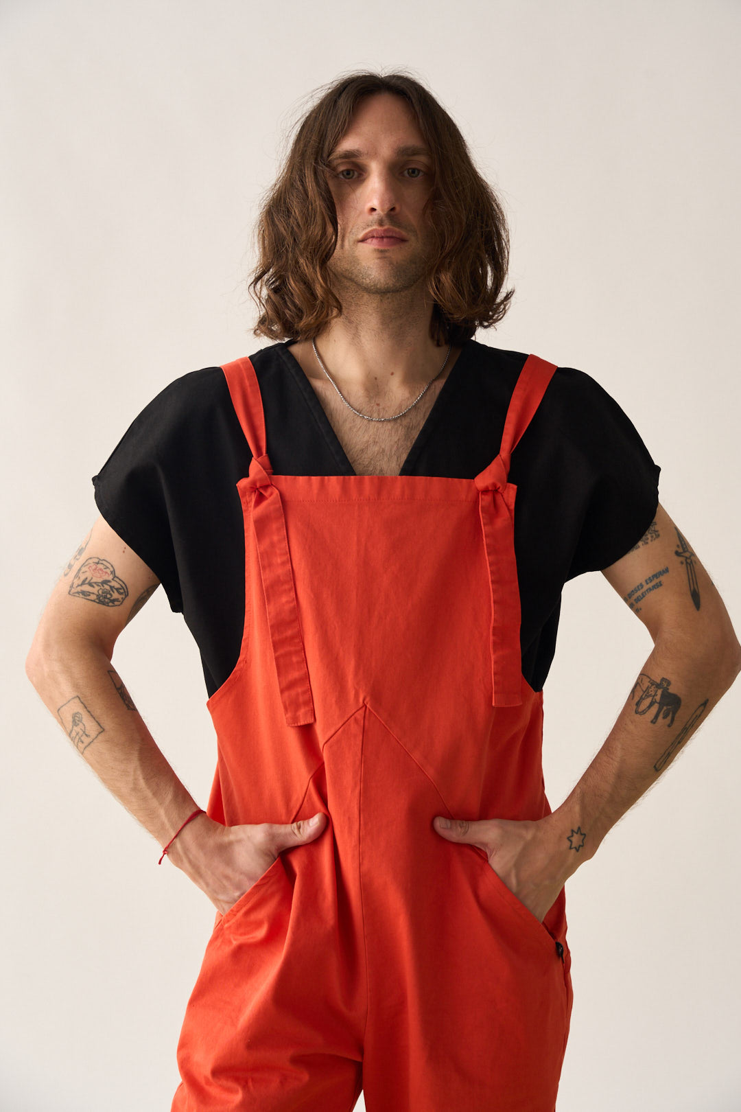 Peto algodón Naranjo