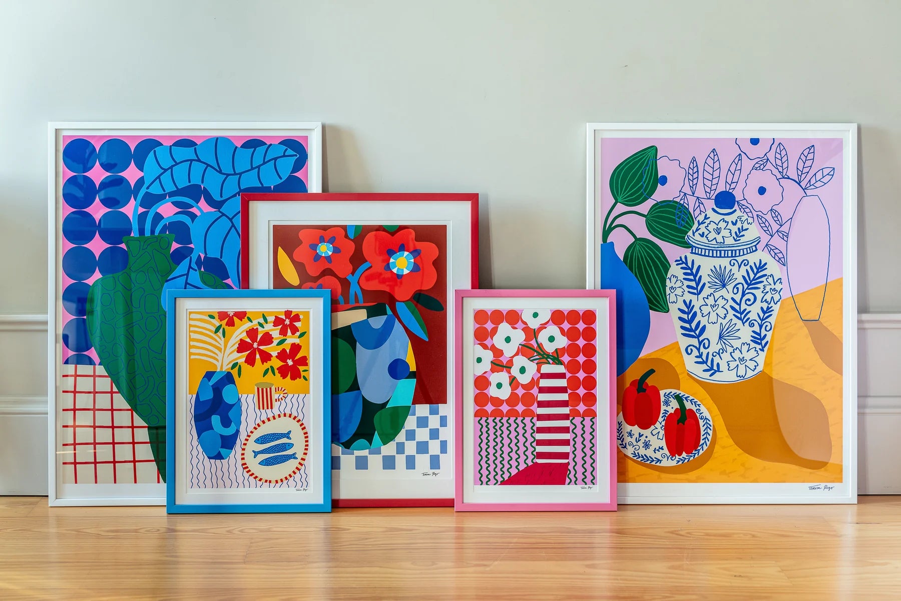 Tulips &amp; Coffee Print