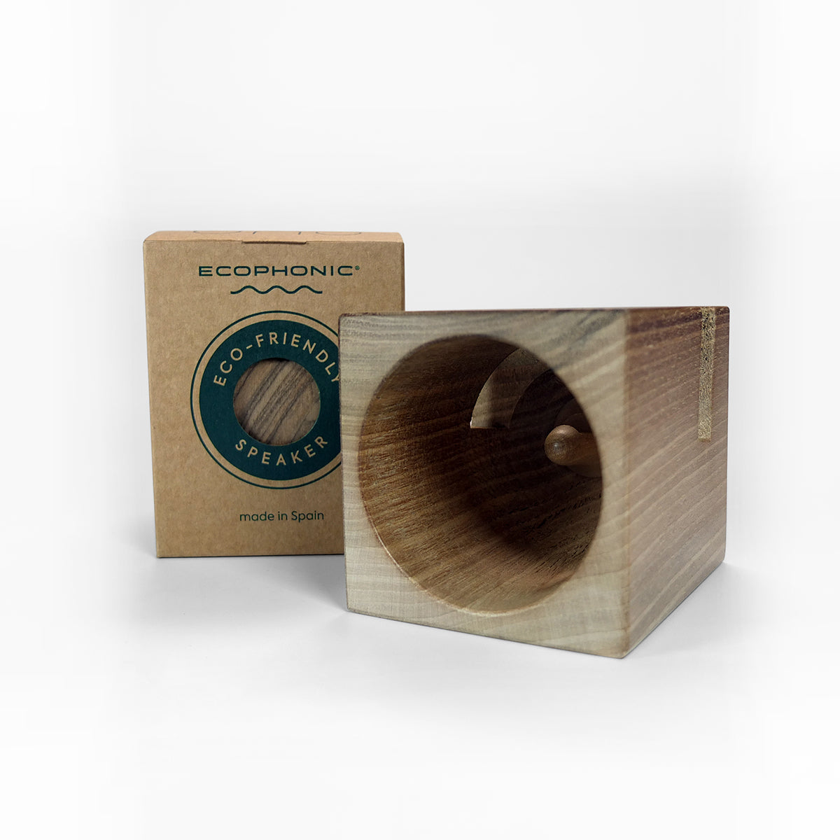 Wave wooden speaker