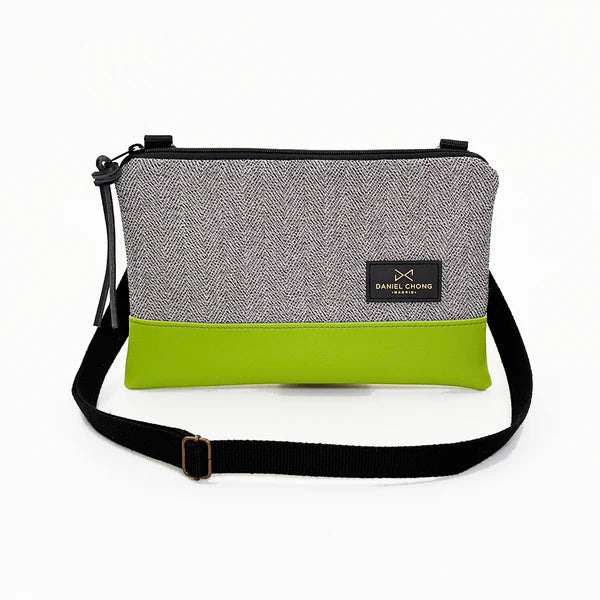 Bandolera mini Loneta verde