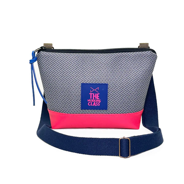 Classic Espiga Navy Shoulder Bag