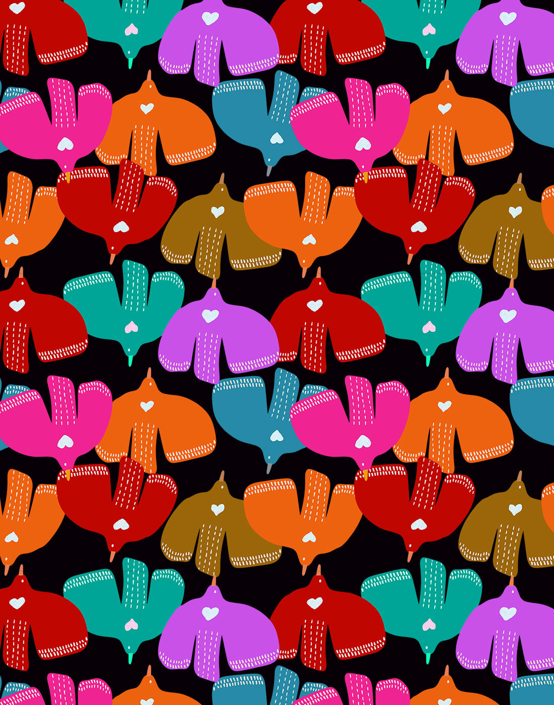 Camiseta Emily Print Love Birds