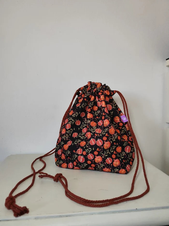 Bolso Capacha Granadas negro