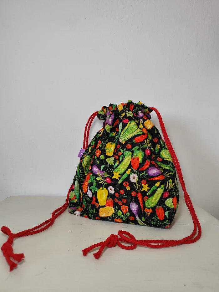 Bolso Capacha Huerto Negro