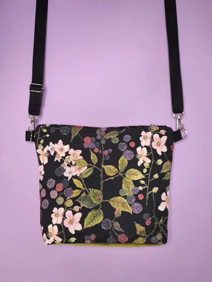Bolso Bandolera Zarzamora negro